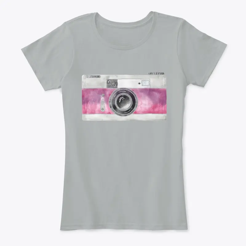 Watercolor Camera Tote for Photographer