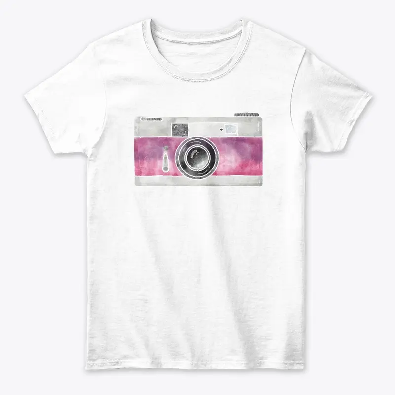 Watercolor Camera Tote for Photographer